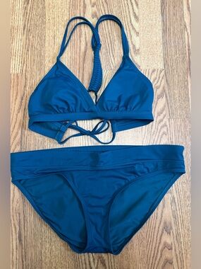 Title Nine Impossible bikini top and matching bottoms M/L